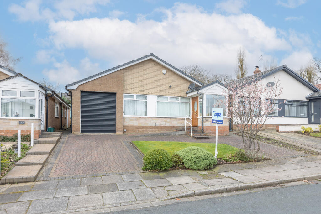 2 bedroom bungalow for sale in Sheringham Drive, Bury, BL8