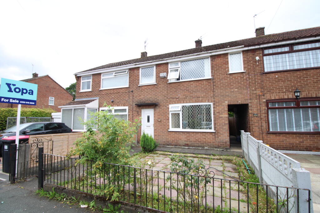 3 bedroom terraced house for sale in Ackworth Road, Manchester, M27