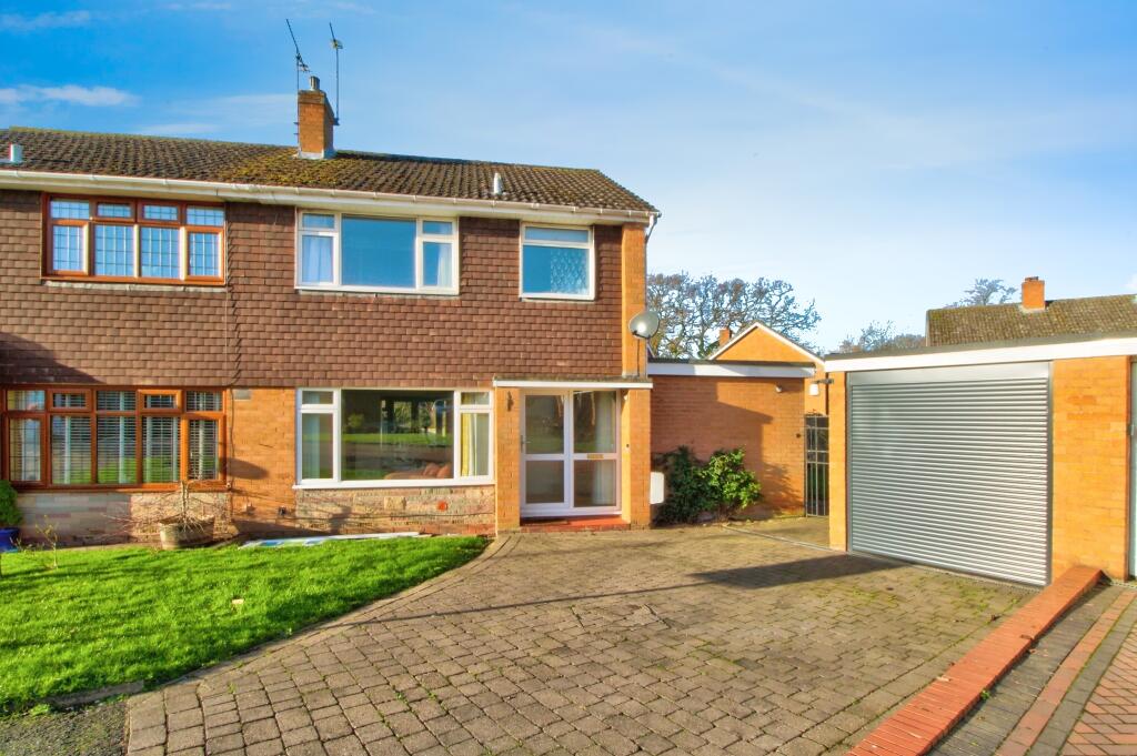 3 bedroom semidetached house for sale in Poplars Drive, Codsall, WV8