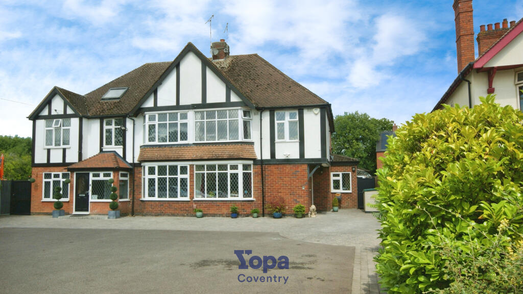 4 bedroom semidetached house for sale in Ansty Road, Coventry, CV2