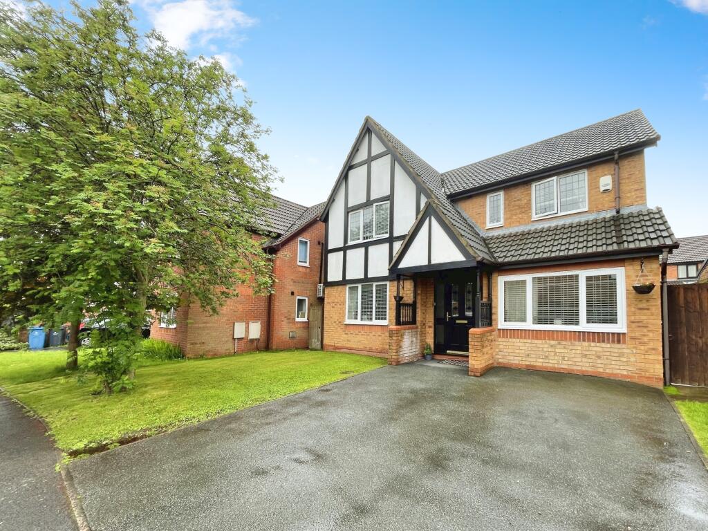 4 bedroom detached house for sale in Balmoral Way, Prescot, L34