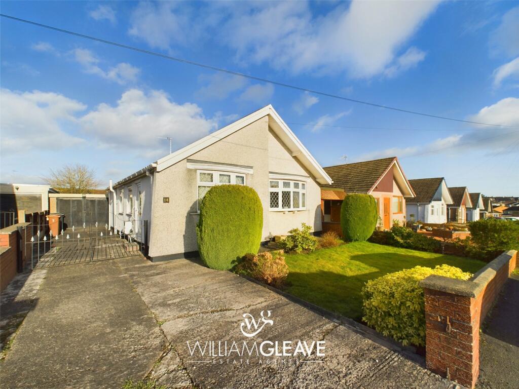 2 bedroom bungalow for sale in Lea Drive, Buckley, Flintshire, CH7