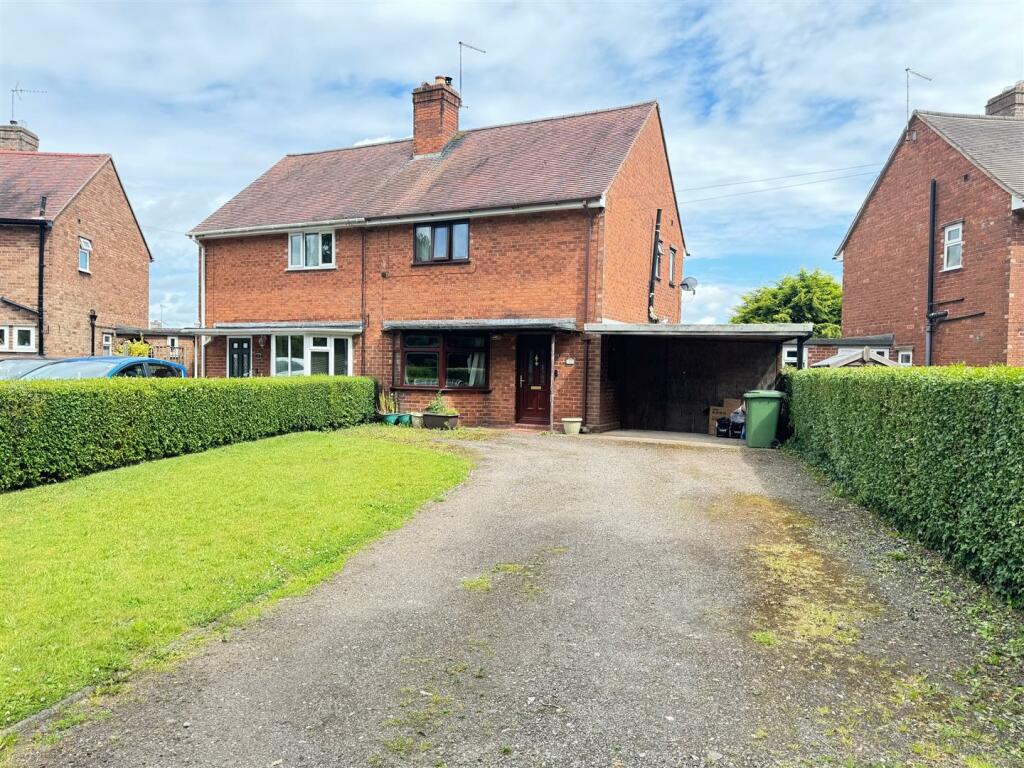 2 bedroom semidetached house for sale in Lowe Hill Road, Wem, Shrewsbury, SY4