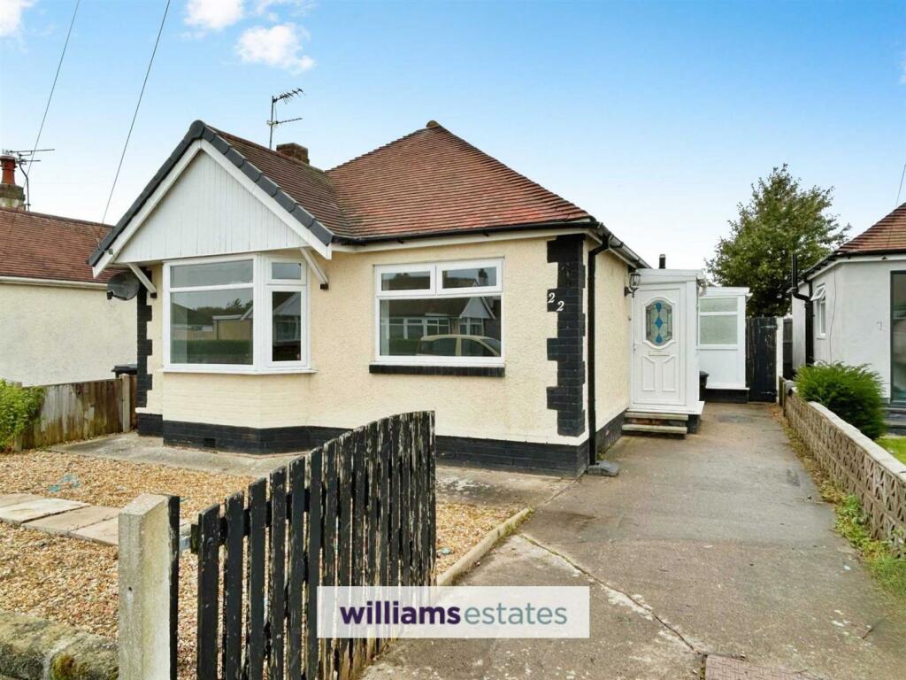 3 bedroom detached bungalow for sale in Road, Prestatyn, LL19
