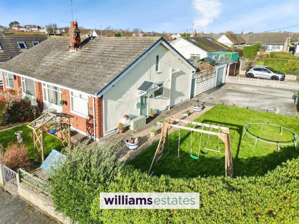 2 bedroom semidetached bungalow for sale in The Meadows, Prestatyn, LL19