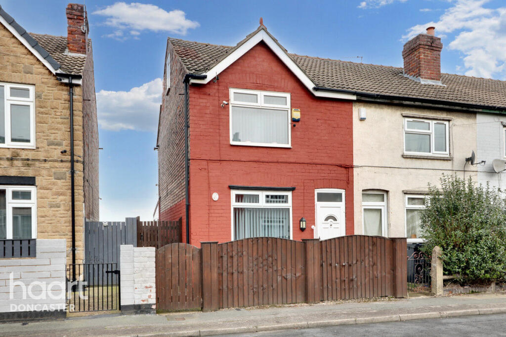 2 bedroom end of terrace house for sale in Staveley Street, Edlington