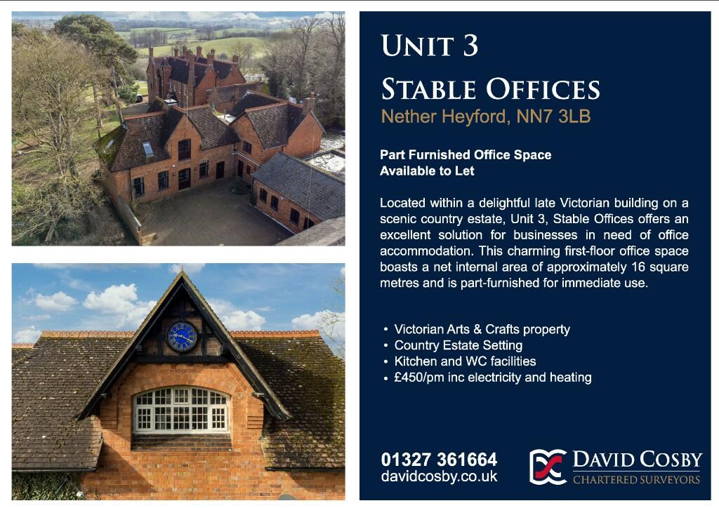 Main image of property: Unit 3, Stable Offices, Furnace Lane, Nether Heyford, NN7