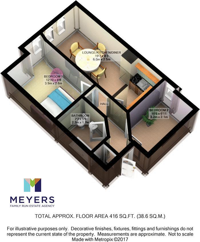3D floorplan