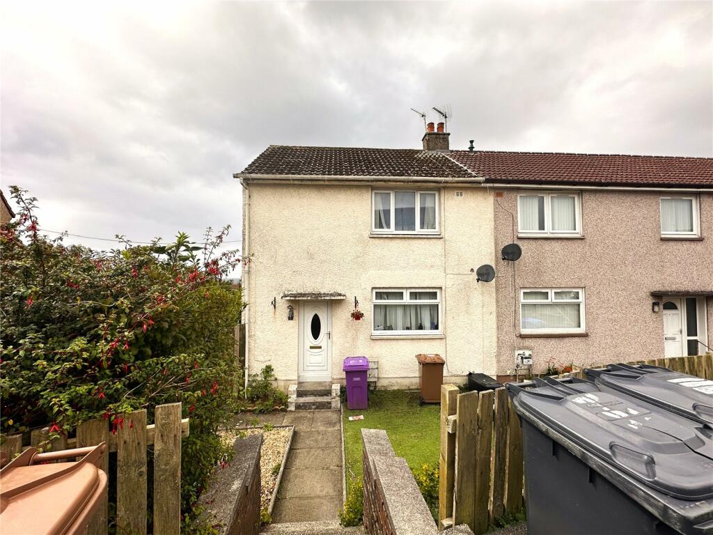 2 bedroom end of terrace house for sale in Jean Armour Place, Saltcoats