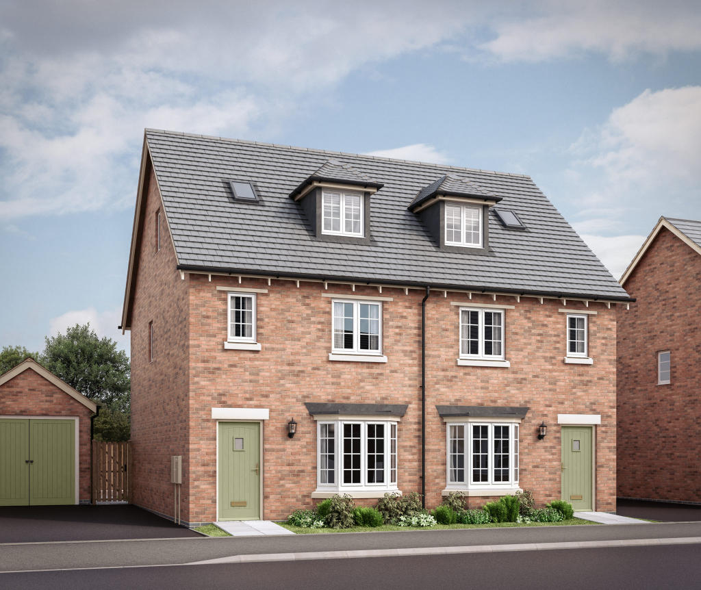 3 bedroom semidetached house for sale in Long Street Road, Hanslope