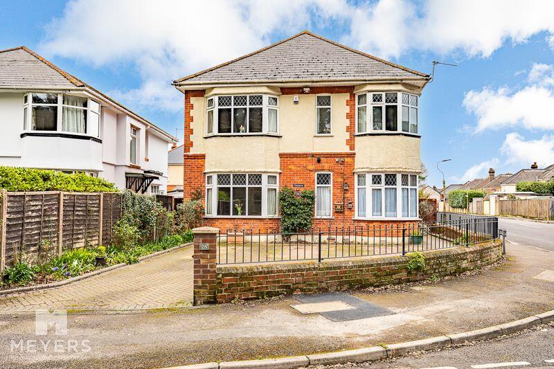 4 bedroom detached house for sale in Iddesleigh Road, Bournemouth, BH3