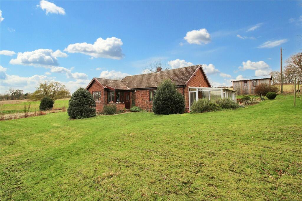 3 bedroom bungalow for sale in Halesworth Road, Wissett, Halesworth