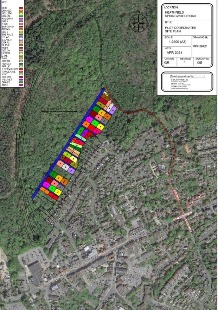 Land for sale in Springwood Road, Heathfield, East Sussex, TN218JX, TN21