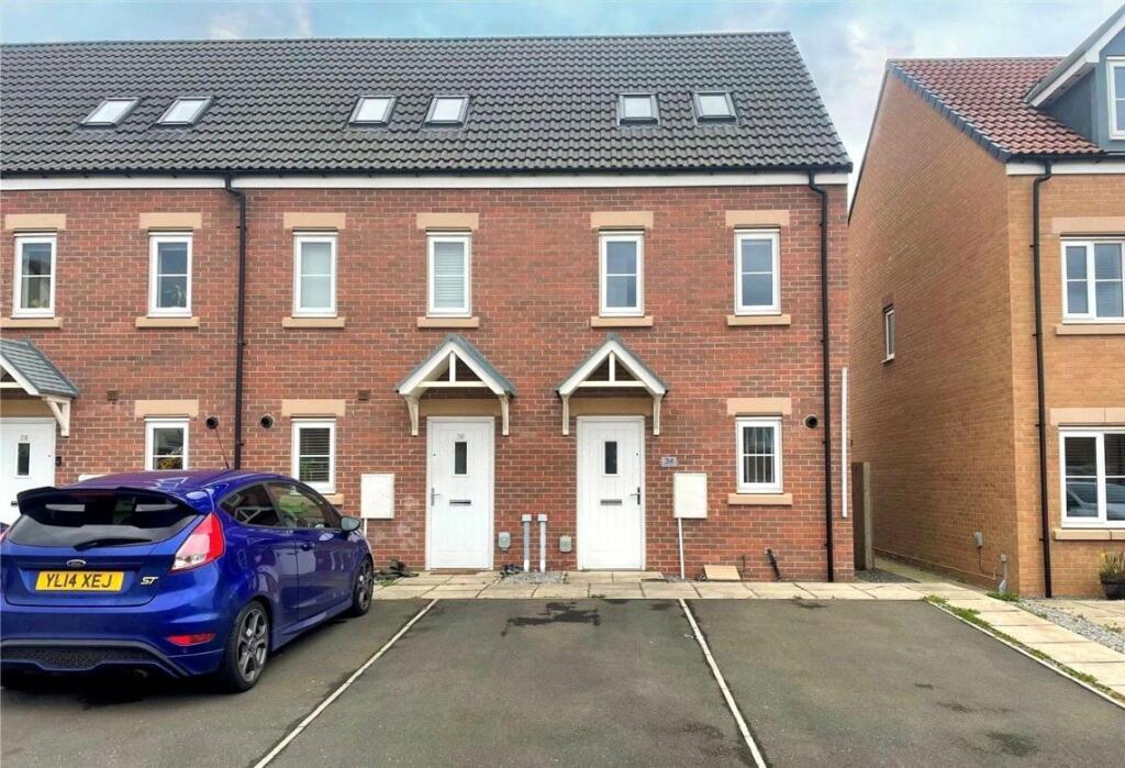 3 bedroom terraced house for sale in Glanville Drive, Newbottle
