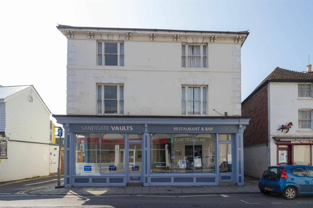 High street retail property for sale in Sandgate High Street
