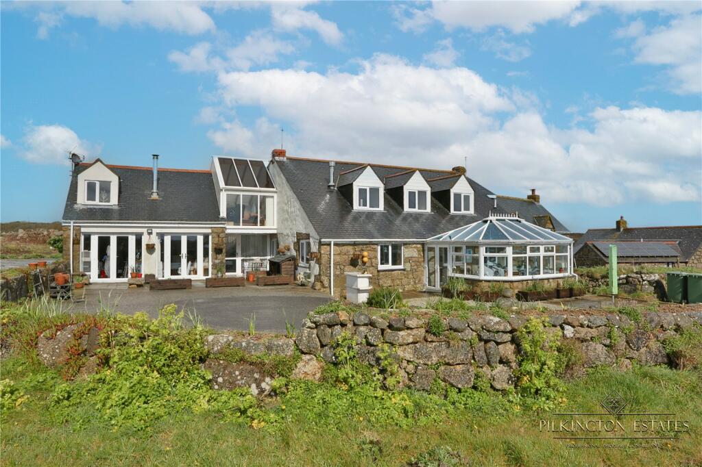 4 bedroom semidetached house for sale in Porthcurno, Churchtown, St