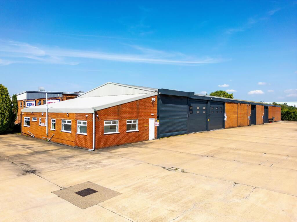 Main image of property: Units 1, 2  3 and Offices, Denham Business Park, Brunel Drive, Newark, NG24 2EG