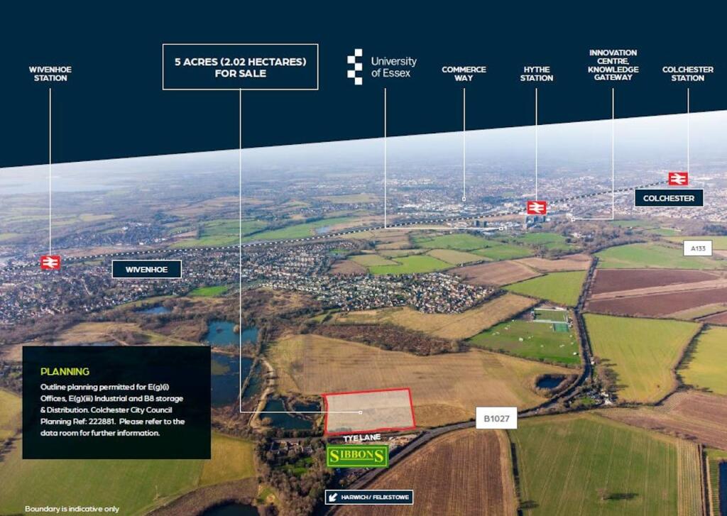 Additional property image - Development Land to the West of Tye Lane, Wivenhoe, Colchester, CO7 7EP