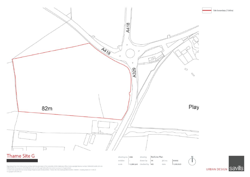 Thame Site G  Red Line Plan.png