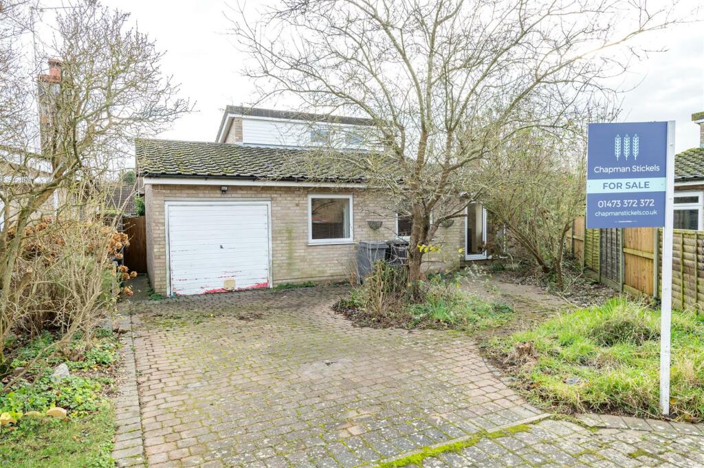 3 bedroom detached bungalow for sale in 13 Heath Close, Polstead Heath
