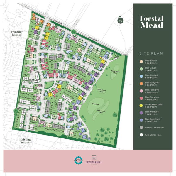 Contact Forstal Mead New Homes Development by Westerhill Homes Ltd