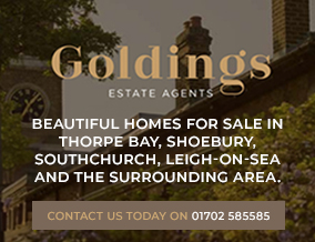 Get brand editions for Goldings Estate Agents, Thorpe Bay