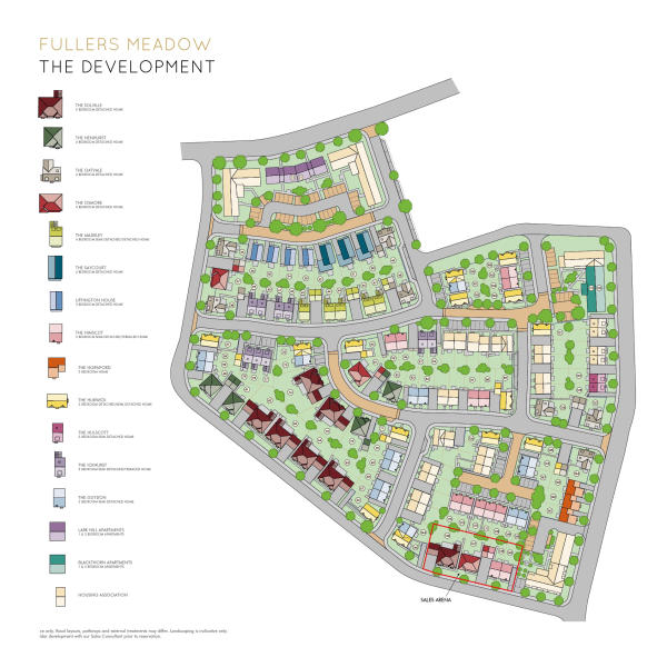 Contact Fullers Meadow New Homes Development by CALA Homes