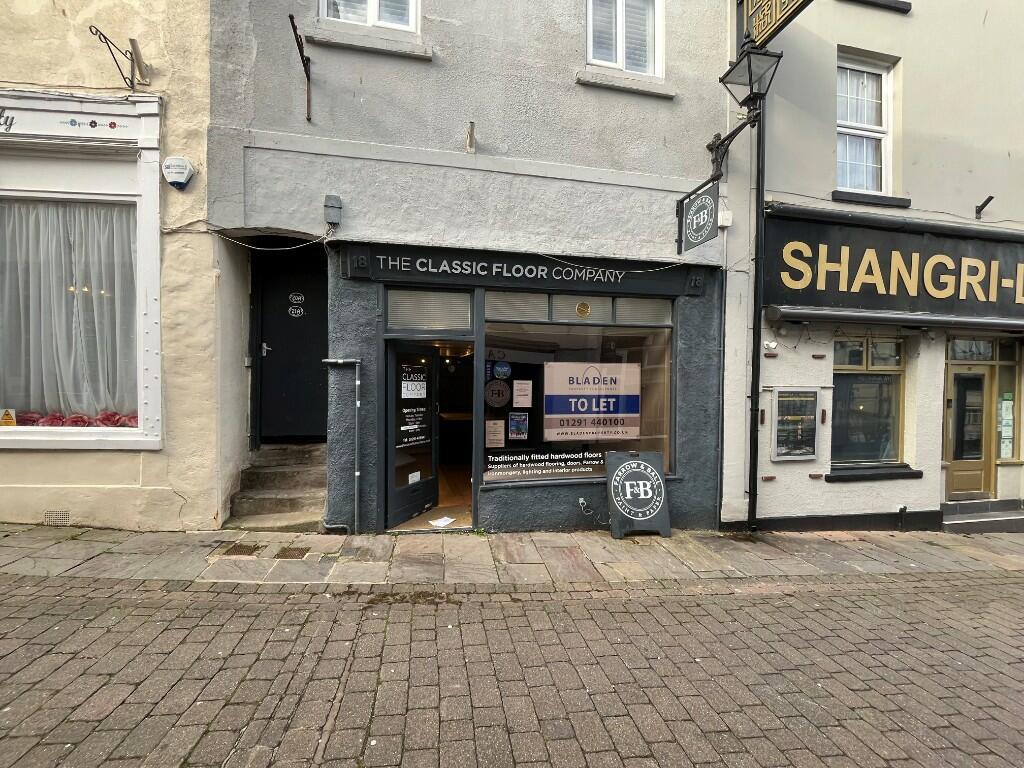 Shop to lease in St. Mary Street, Chepstow, Monmouthshire, NP16
