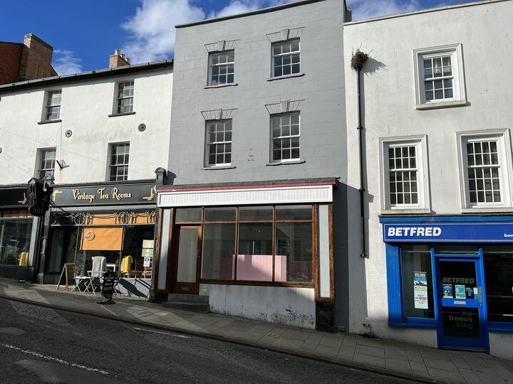 High street retail property to lease in 27 High Street, Chepstow, Monmouthshire, NP16