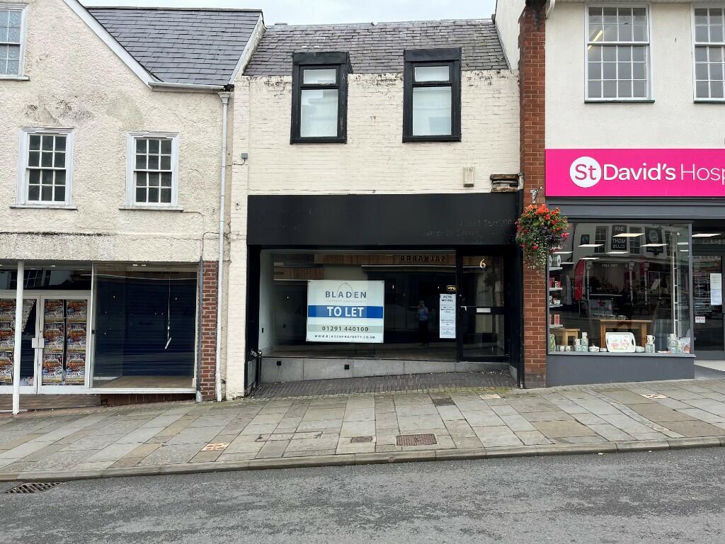High street retail property to lease in High Street, Chepstow