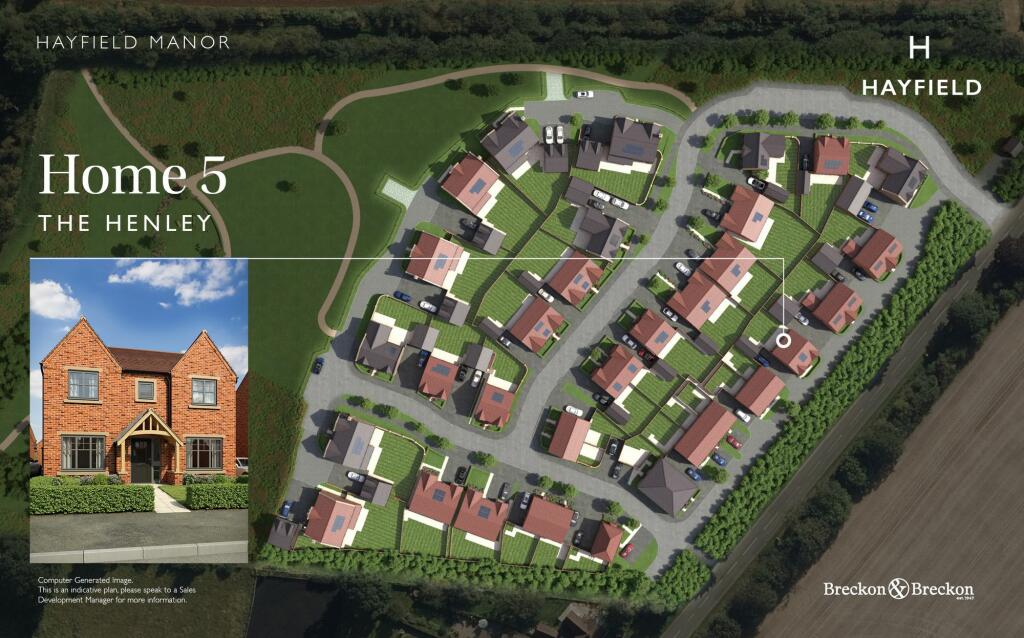 4 bedroom detached house for sale in The Henley, Hayfield Manor