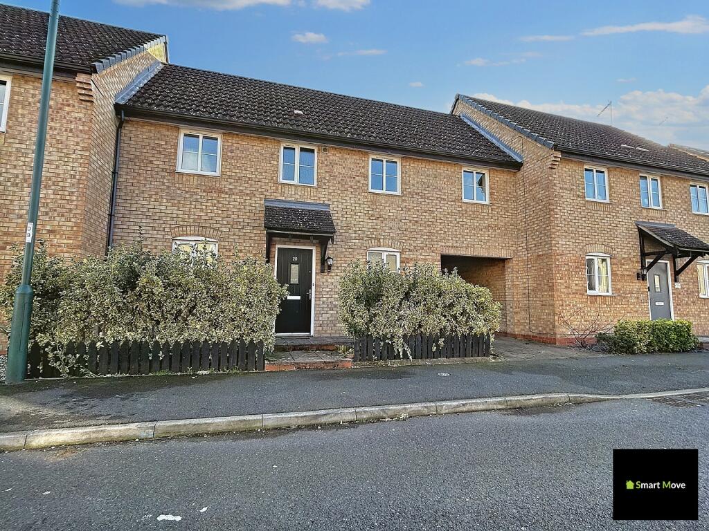 3 bedroom terraced house for sale in Ruster Way, Hampton Hargate, Peterborough, Cambridgeshire. PE7 8HL, PE7