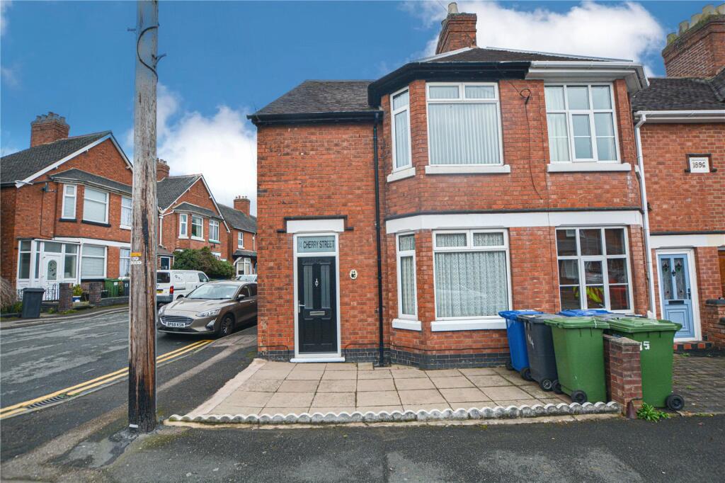 2 bedroom end of terrace house for sale in Cherry Street, Tamworth