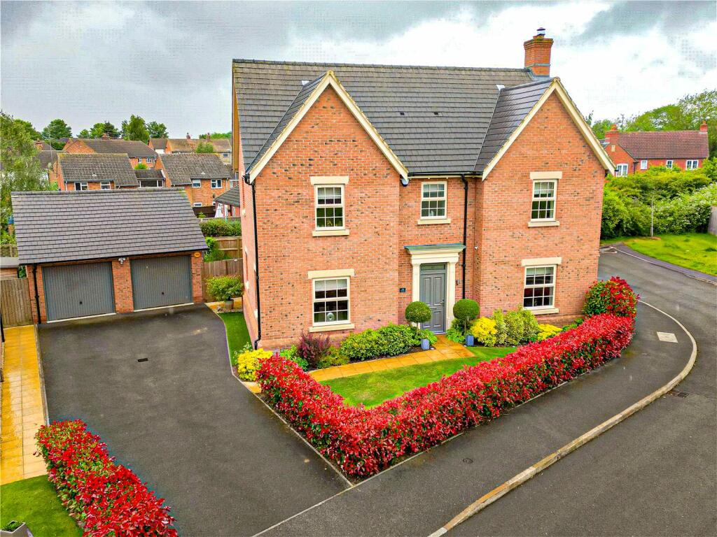 4 bedroom detached house for sale in Steeple View Lane, Appleby Magna