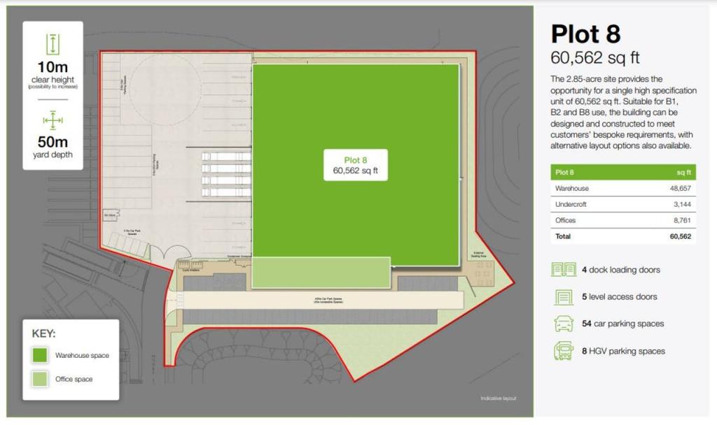 Light industrial facility for sale in London Medway Commercial Park Plot 8, Medway, Kingsnorth