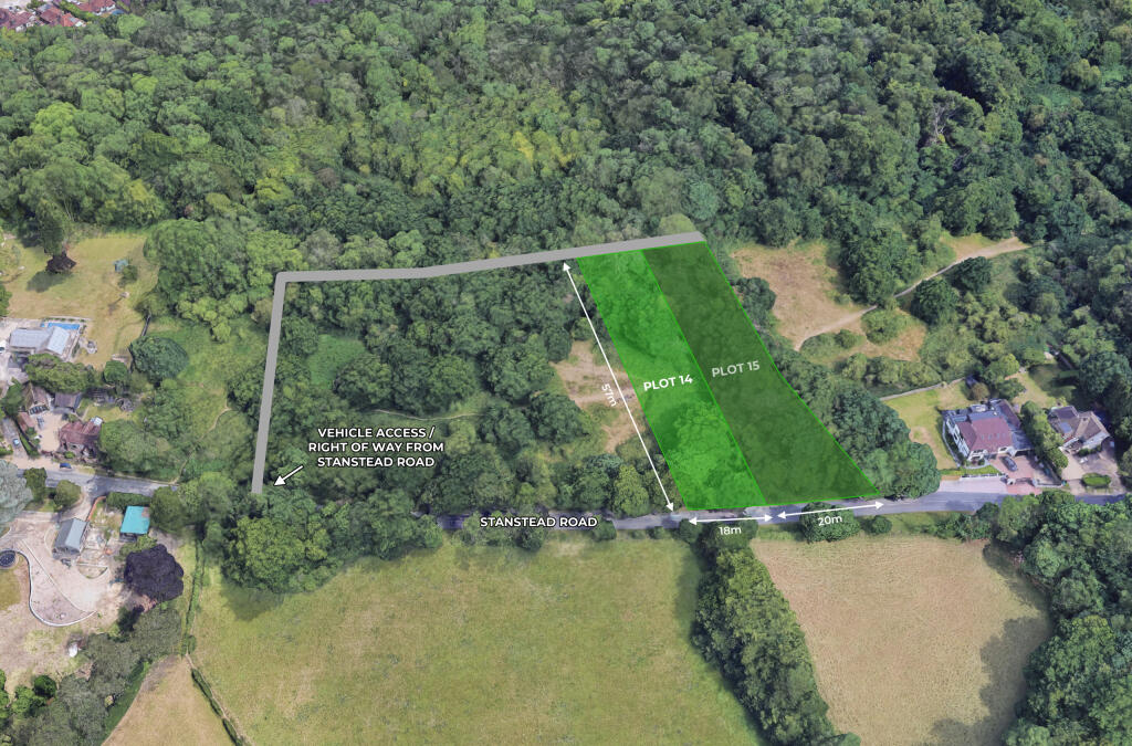 Land for sale in Plot 14, Stanstead Road, Caterham, Surrey, CR3 6AD, CR3