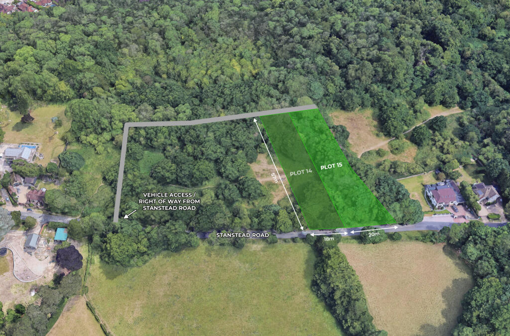 Land for sale in Plot 15, Stanstead Road, Caterham, Surrey, CR3 6AD, CR3