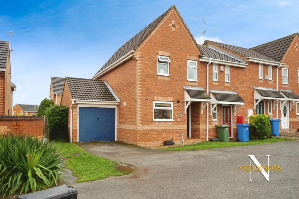2 bedroom end of terrace house for sale in Ollerton Road, Retford