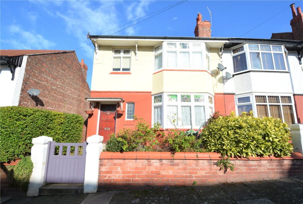 4 bedroom semidetached house for sale in Ripon Road, Wallasey, Wirral