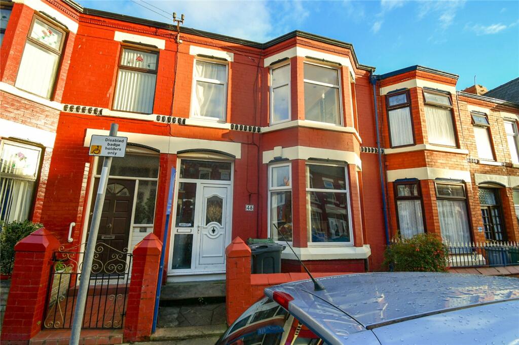 3 bedroom terraced house for sale in Kingsley Road, Wallasey, Wirral, CH44