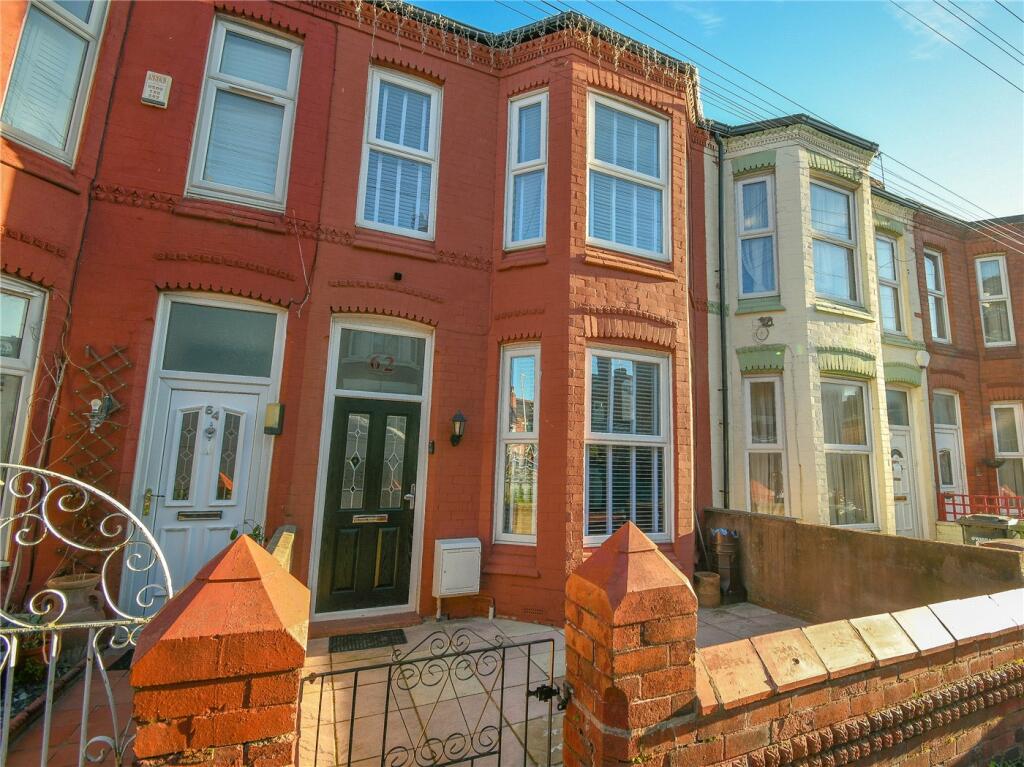 4 bedroom terraced house for sale in Wright Street, Wallasey, Wirral, CH44