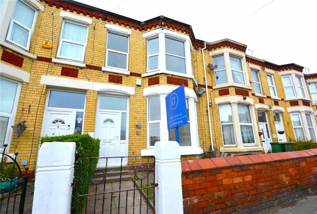 4 bedroom terraced house for sale in Glenalmond Road, Wallasey, Wirral