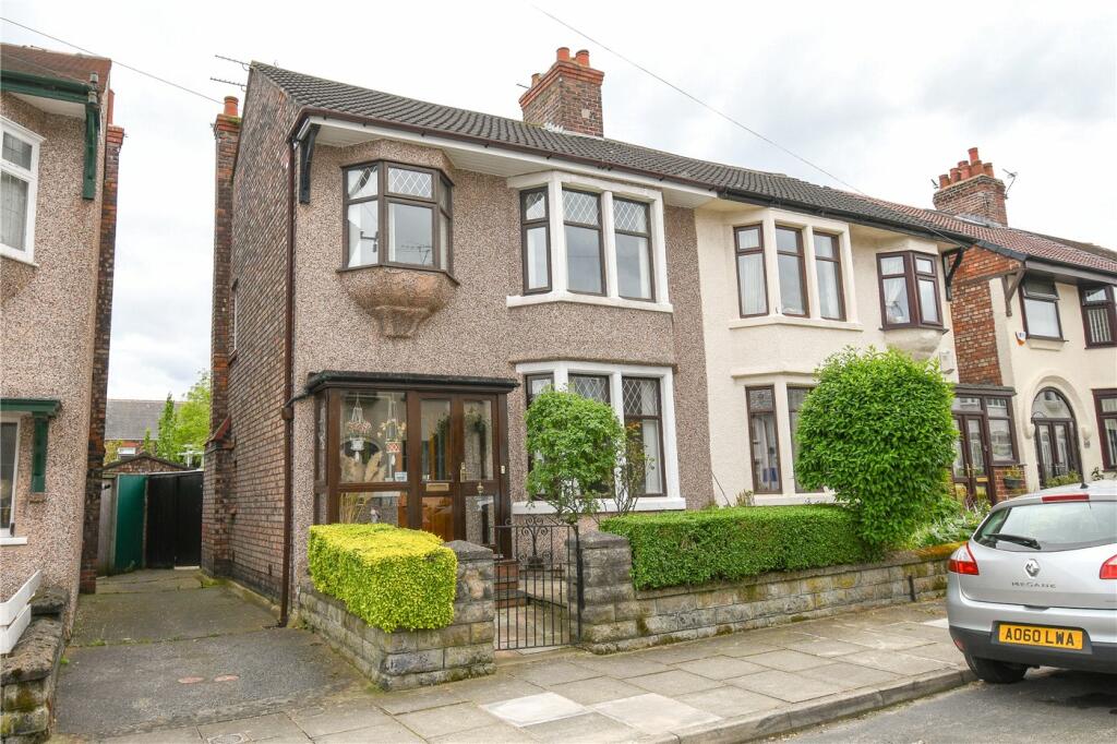 3 bedroom semidetached house for sale in Dawlish Road, Wallasey