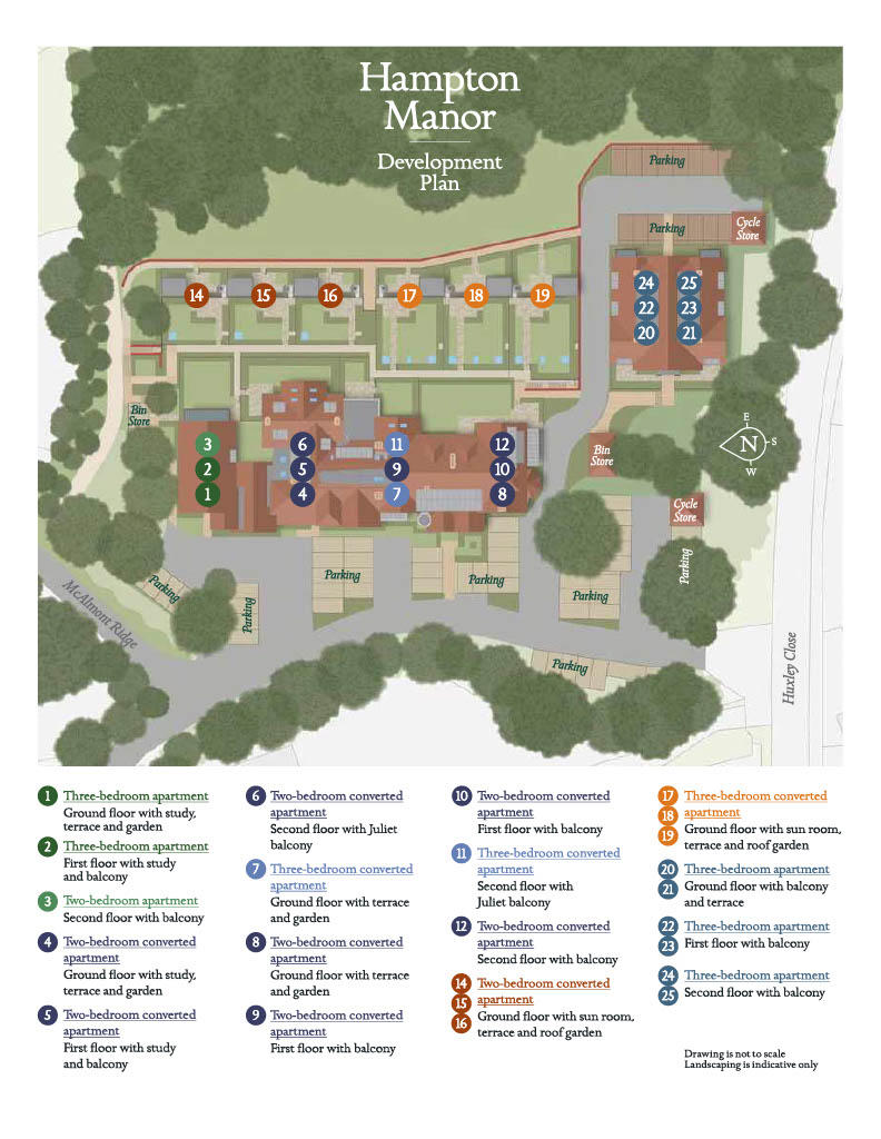 Contact Hampton Manor New Homes Development by Beechcroft Developments