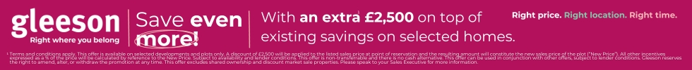 Get brand editions for Gleeson Homes (Greater Manchester)