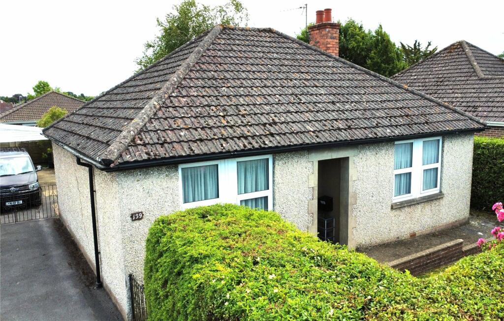 2 bedroom bungalow for sale in Wareham Road, Corfe Mullen, Wimborne