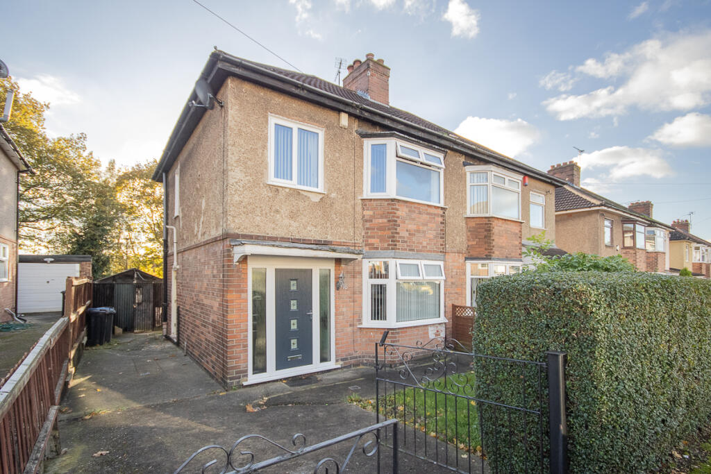 3 bedroom semidetached house for sale in Masefield Avenue, Sunnyhill, DE23