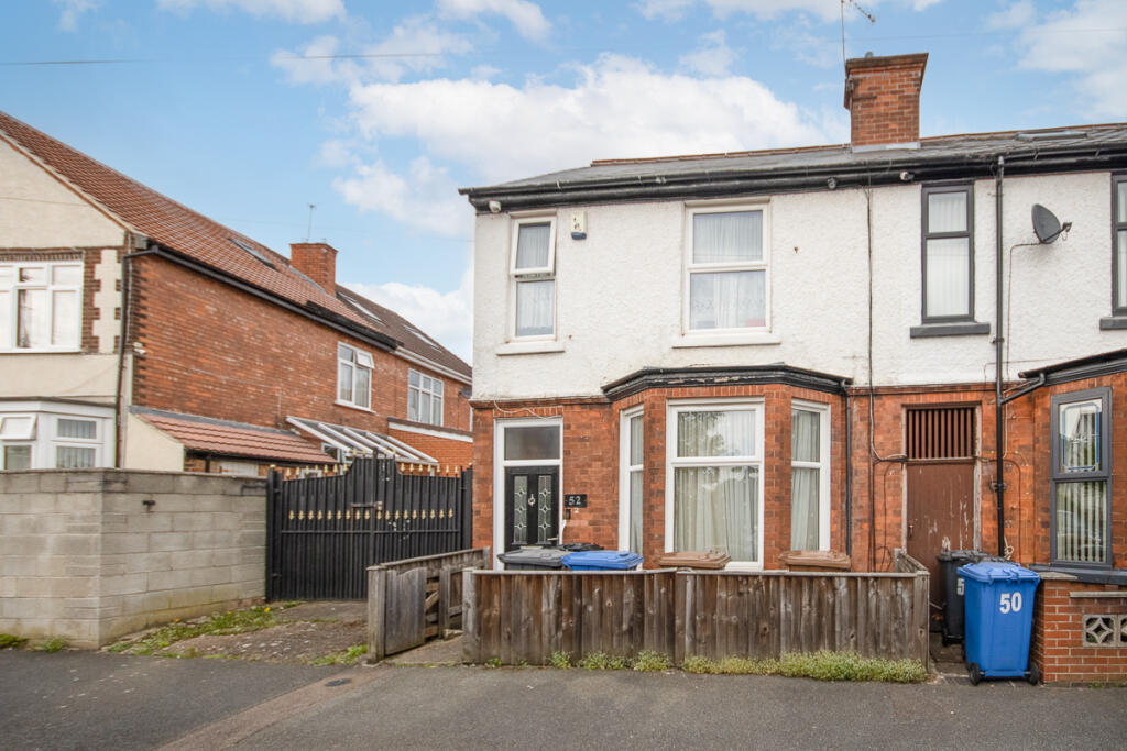 4 bedroom terraced house for sale in Palmerston Street, Derby, DE23