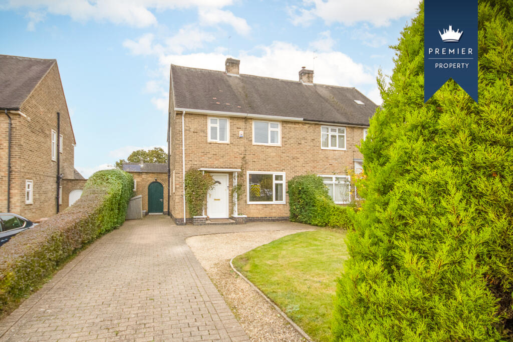 3 bedroom semidetached house for sale in Ruskin Way, Littleover, DE23