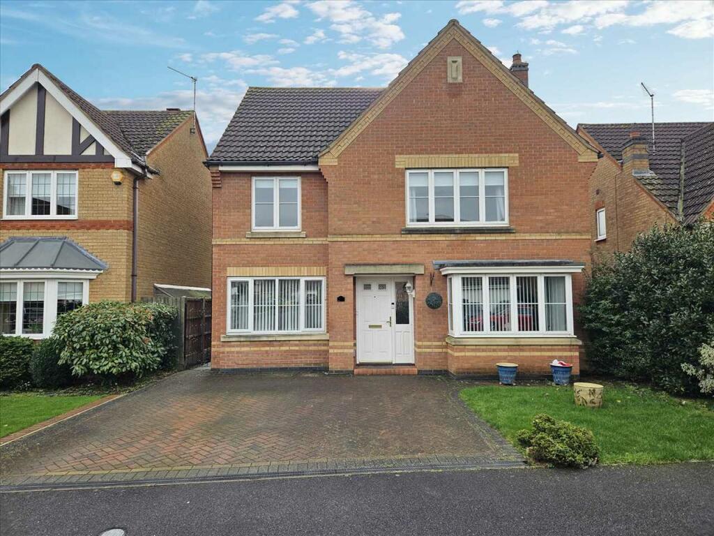 4 bedroom detached house for sale in Aidan Road, Quarrington, NG34